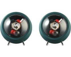 Horloge Winder - Automatische Opwinder - Horloges Opwinden - Twee Opwinders - 16x16x32 cm - Groen
