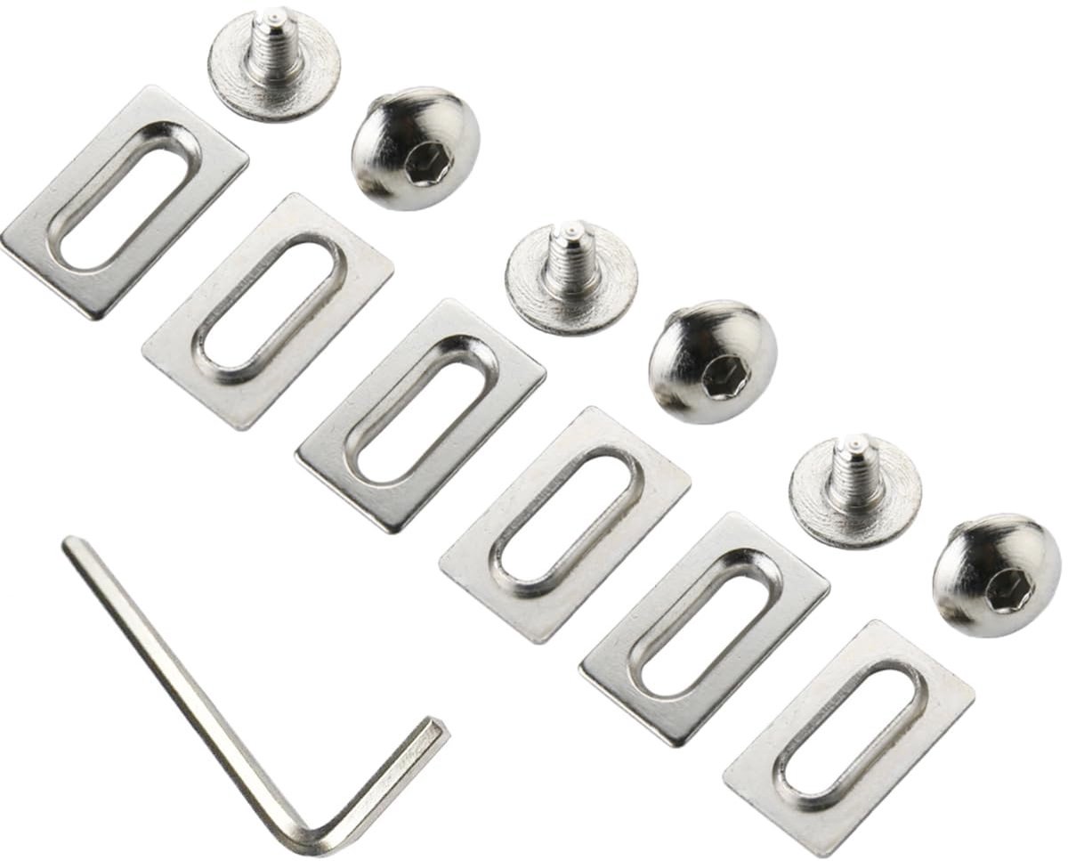 Dailygoods- Pedaal Cleats Schroeven - Pedaal Cleats Ringen - Schoenplaatjes SPD - Schroef Set - Afstandhouder - Sterk en Duurzaam