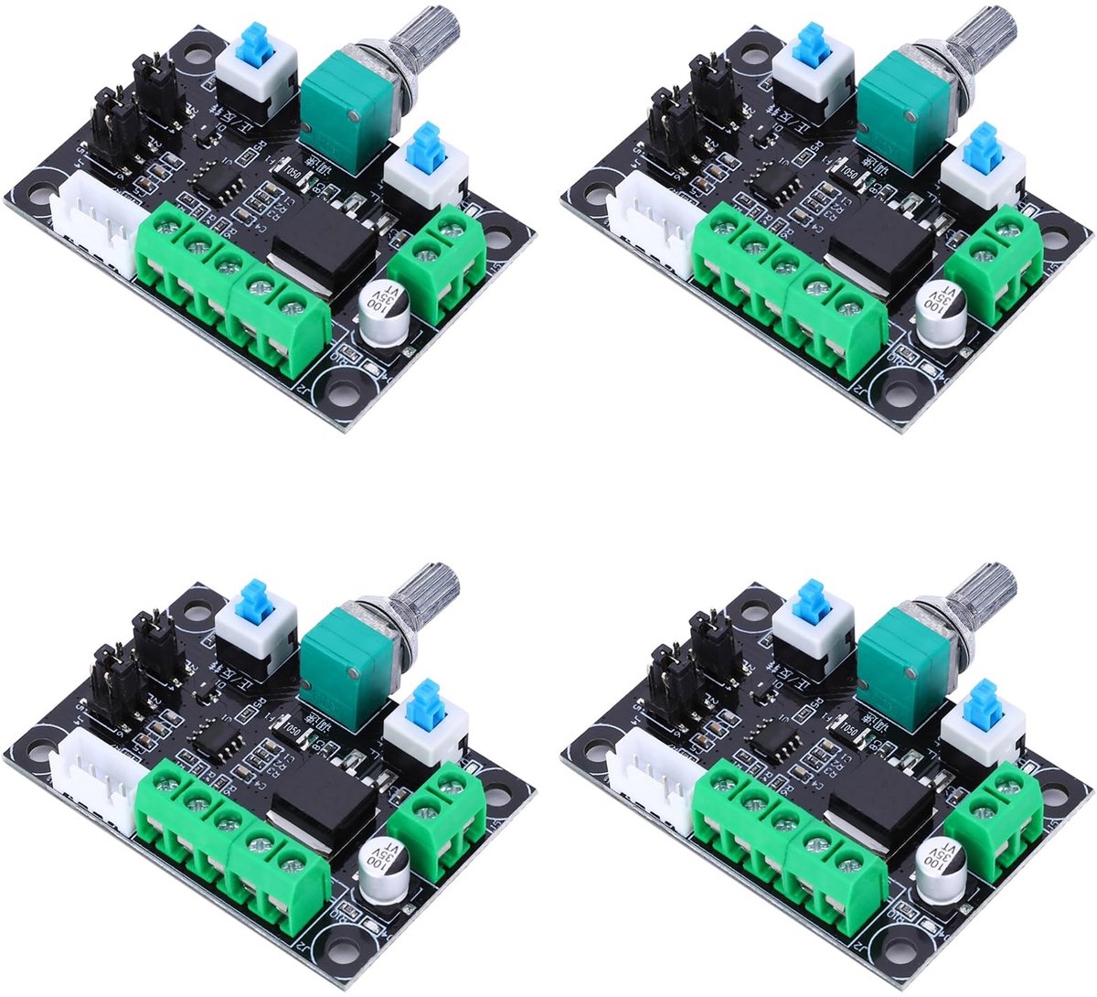 Dailygoods- Stappenmotor Controller - Puls Signaalgenerator - Positieve/Negatieve Rotatiecontrole - Aandrijfregelaar - Kunststof - Afmetingen 38,6 x 58 mm - Motorcontroller