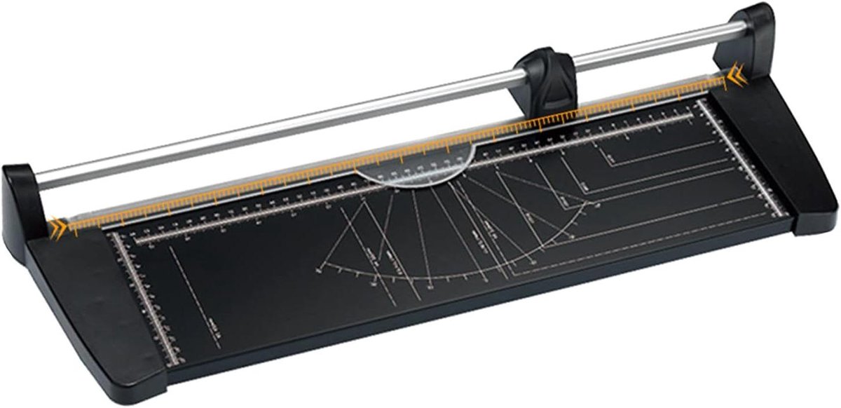 Papiersnijder - Papiertrimmer - Knutselprojecten Maken - Stabiele Prestaties - A3 Formaat - Zwart