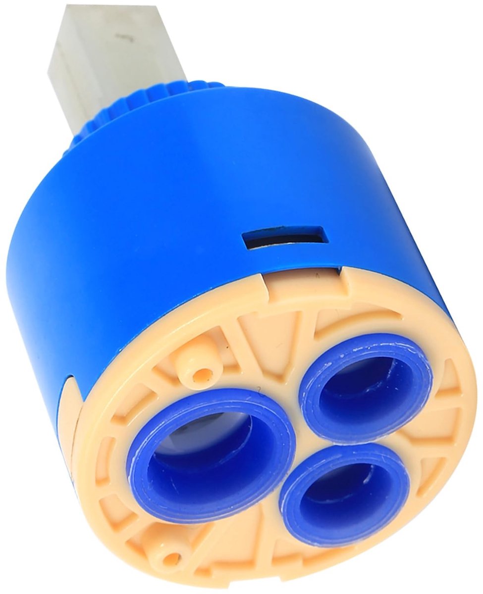 Dailygoods- Kraan Cartridge 35mm/40mm - Keramische Disc - Vervanging Enkel Handvat - Keuken/Douchekraan Onderdeel - 500.000 Levensduur - Kraanonderdeel
