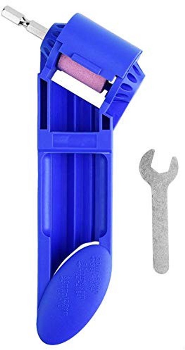 Dailygoods- Boorslijper Draagbaar - Korundslijper - Elektrisch Gereedschap - Professioneel - Inclusief Schroefsleutel - Compact Formaat - Slijpgereedschap