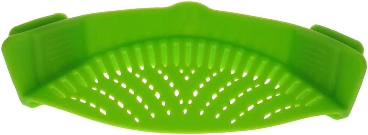 Ronde Bakplaat Geperforeerde Lade Barbecue Koken Roestvrij Staal 10 x 4 x 4 cm Groen