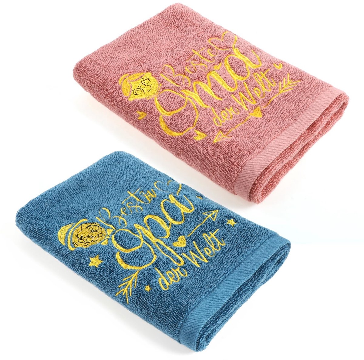 Dailygoods- Handdoek Verjaardagscadeau - Cadeaus van Oma/Opa - Handdoeken - Geschenk - Verjaardag - Cadeau