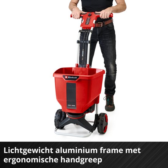 Einhell Accu Strooiwagen GE-SR 18/22 Li Solo - Power X-Change - 18 V/li-ion - 22 L - 6-traps toerentalregeling - 6-traps-strooiregeling - Excl. Accu en lader van Einhell — afbeelding 5
