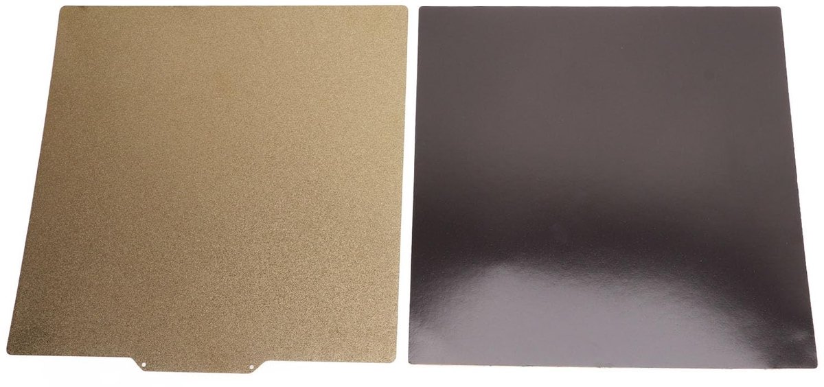 Dailygoods- Bouwplaat Magnetisch 290x290mm - Dubbelzijdig - Flexibel - PEI - Eenvoudige installatie - Gemakkelijk te verwijderen - 3D Printer Plaat