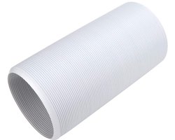 Dailygoods- Airconditioningslang Flexibel - Draagbare Uitlaatpijp - Schroefdraad Tegen de Klok In - Diameter 14 cm - Uittrekbaar tot 200 cm - Ruimtebesparend