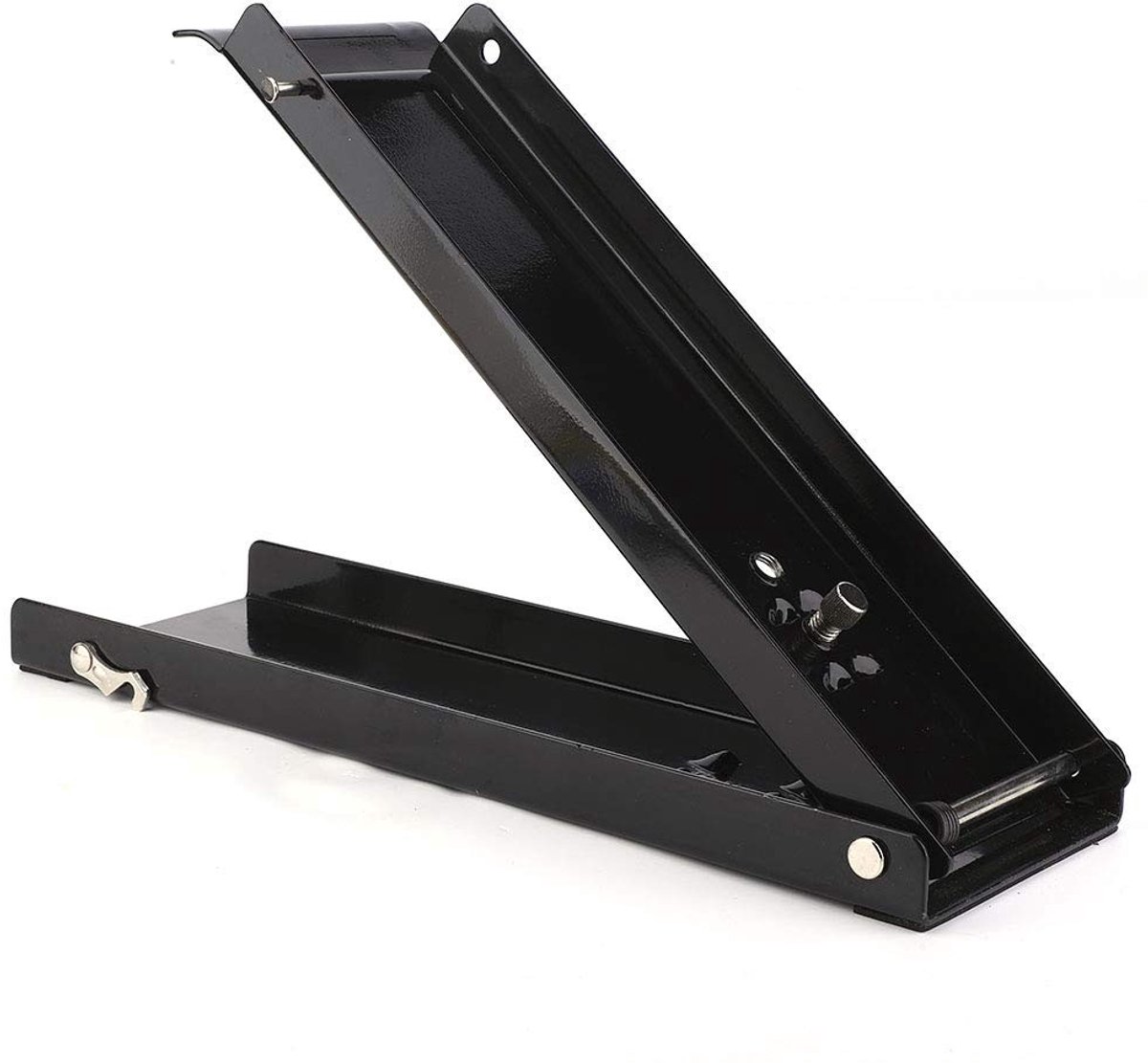 Dailygoods- Flessenbreker Heavy-Duty - Blikjesbreker - Verstelbaar - Opvouwbaar - Gecoat Staal - Gemakkelijke Opslag - Blikbreker