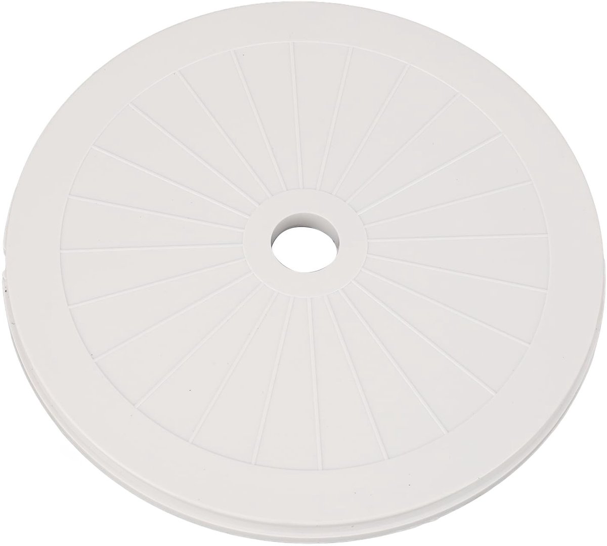 Dailygoods- Zwembadskimmer Deksel - Kunststof Vervanging P6991 - Duurzaam Materiaal - Betrouwbaar Gebruik - Geschikt voor Hydrium Wandzwembad - Afmetingen 20 cm - Skimmerafdekking