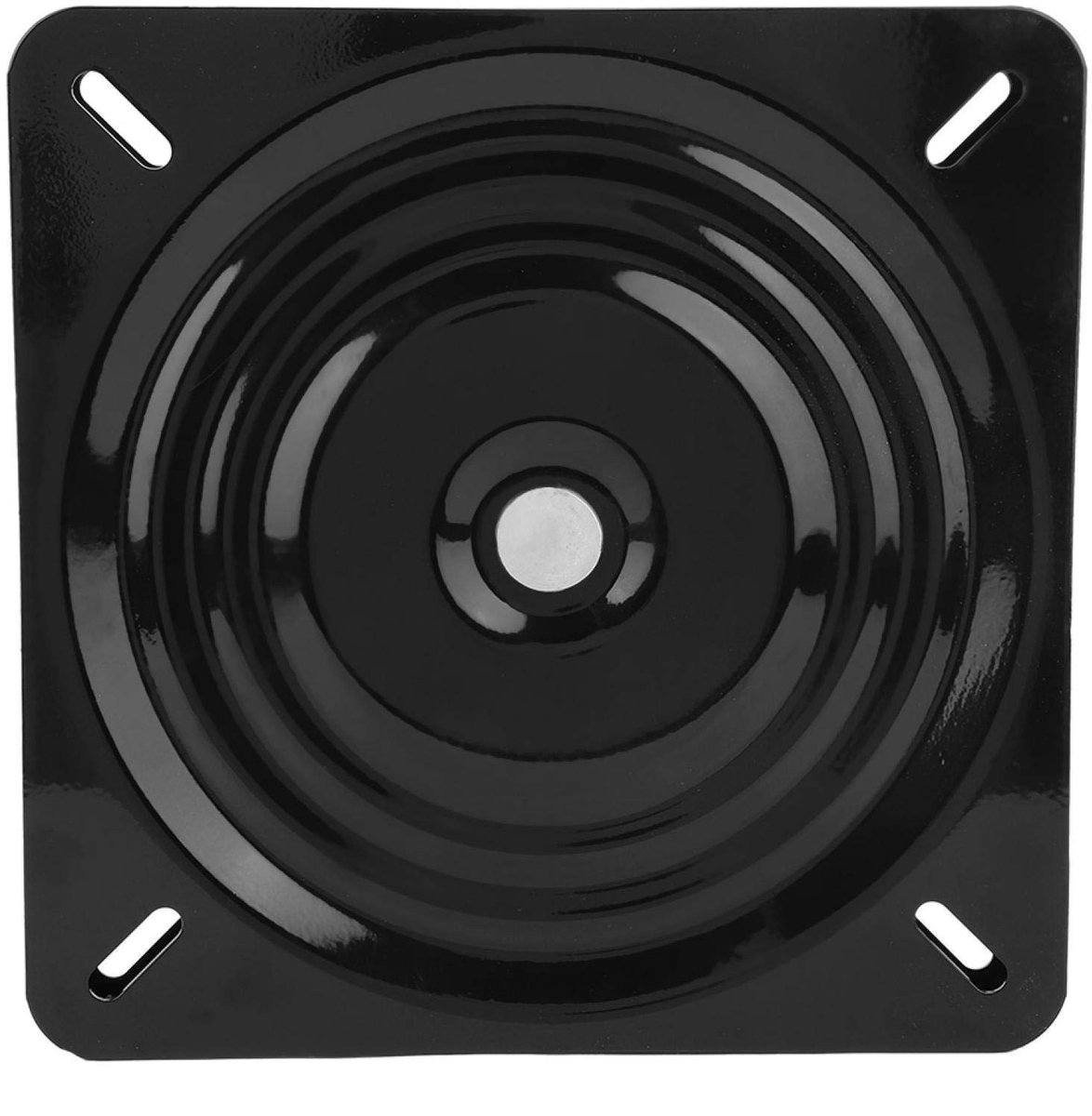 Dailygoods- Draaivoetplaat 10" - Universele Vierkante Draaivoetplaat - Vervangende Zitting - Draaibare Basis - Barkruk Draaibaar - Geschikt voor Barkrukken