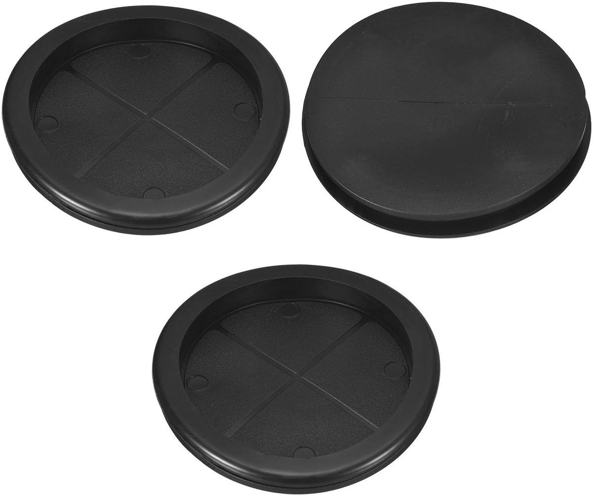 Dailygoods- Doorvoertule 3 stuks - Rubber - 90 mm boorgat - Kabelbescherming - Vlamvertragend - Duurzaam materiaal - Eenvoudig te installeren - Doorvoer