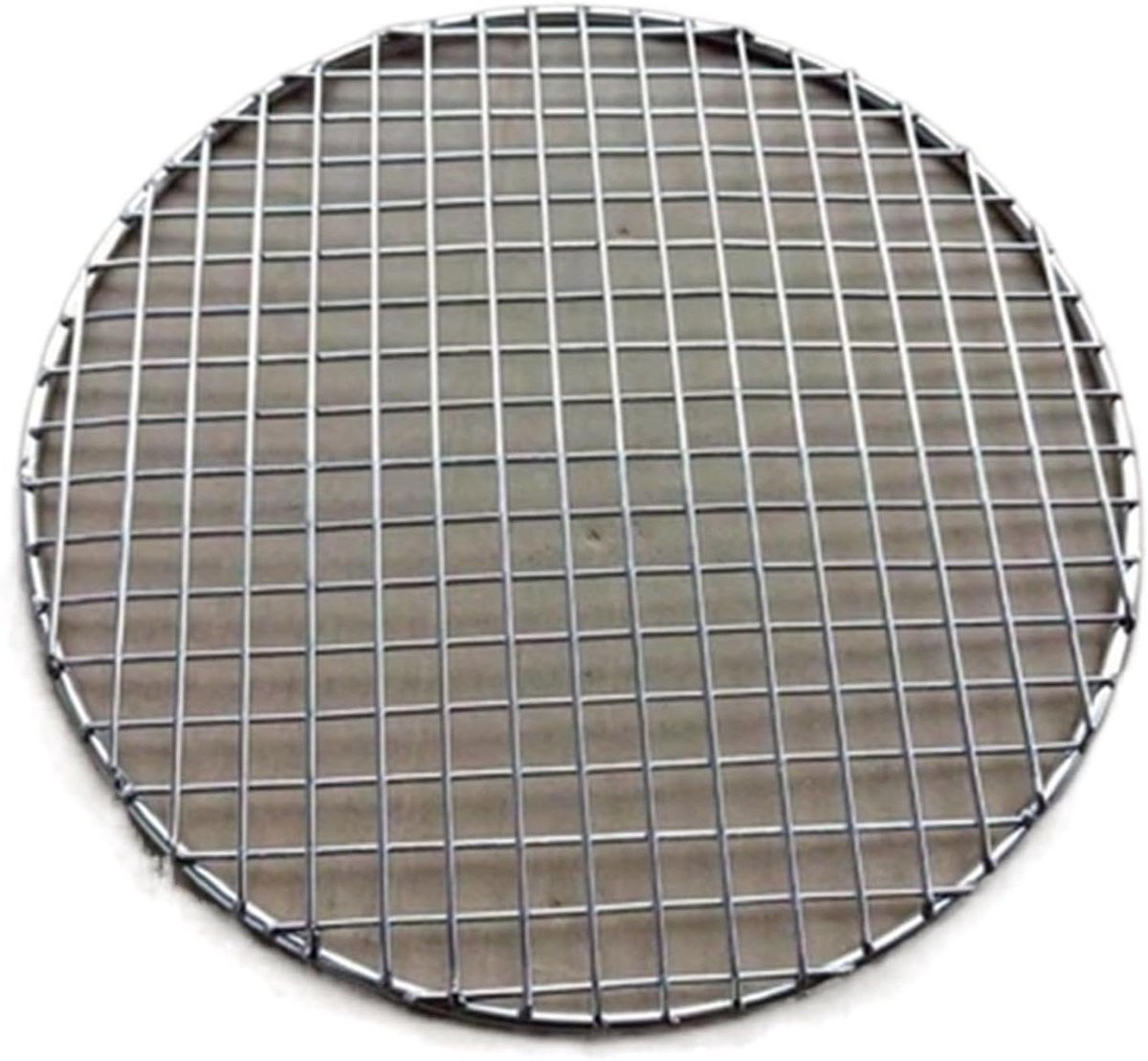 Barbecue Grill Net - Grillrooster RVS - Buiten Koken - Gelijkmatige Warmte - 33cm - Zilver