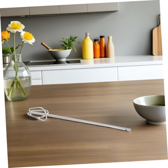 3 Stuks Delige Roestvrijstalen Handmixer Kloppers met Verlengde Steel Duurzame Vervangingsonderdelen voor Elektrische Keukenmixer Geschikt voor Deeg Dikke Mengsels — afbeelding 2
