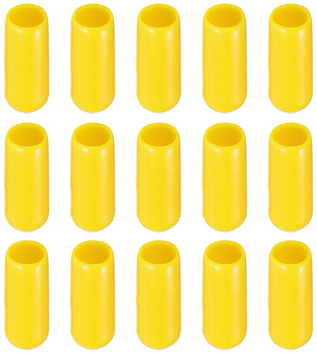 Dailygoods- Schroefdraad Protector Rubberen Eindkappen - 20 Pack - 3/8" (9 mm) ID - Roestpreventie - Stofisolatie - Slijtvast Rubber
