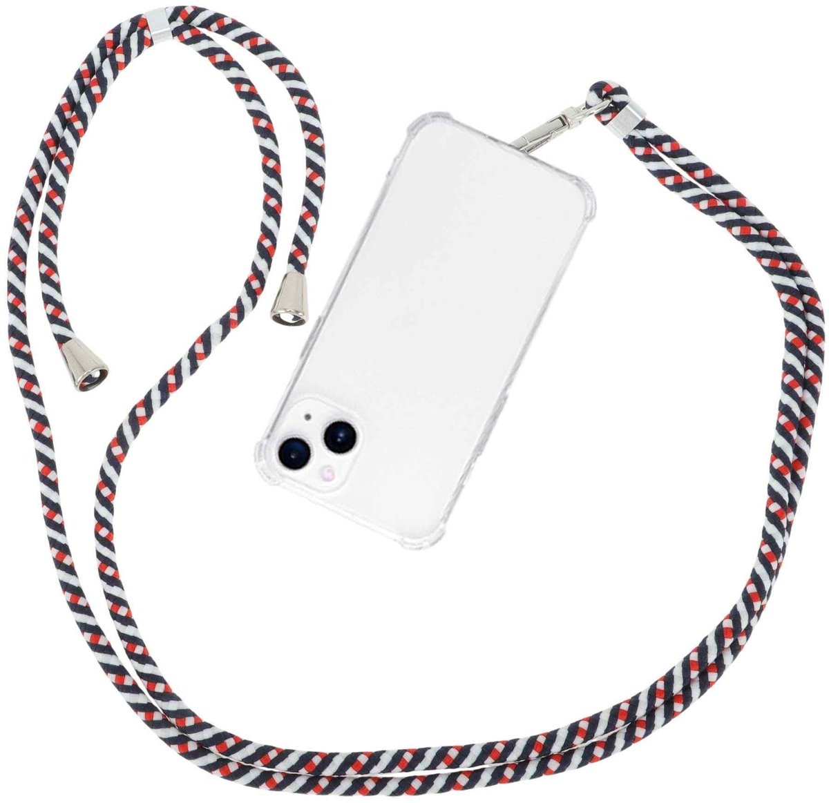 Dailygoods- Telefoonkoord Universeel - Verstelbare Draaglengte - Telefoonketting - Vochtbestendig - Duurzaam - Geschikt voor Smartphones - Telefoonband