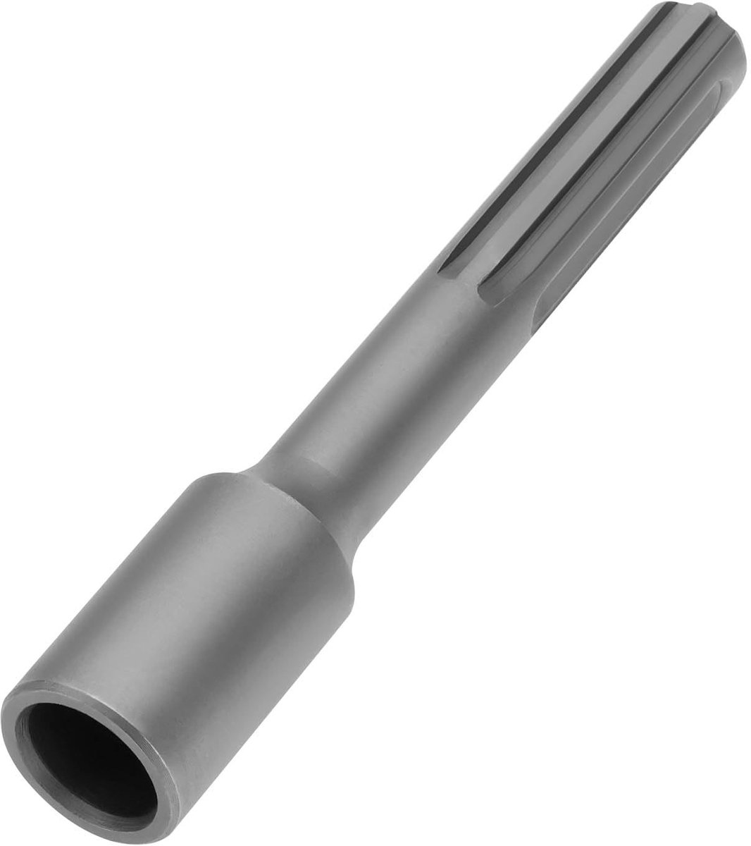 Dailygoods- Grondnagel Gelegeerd Staal - SDS-Max Driver - Binnendiameter 20,5 mm - Lengte 167 mm - Geschikt voor Hamerboren - Veelzijdig Gebruik - Grondboor