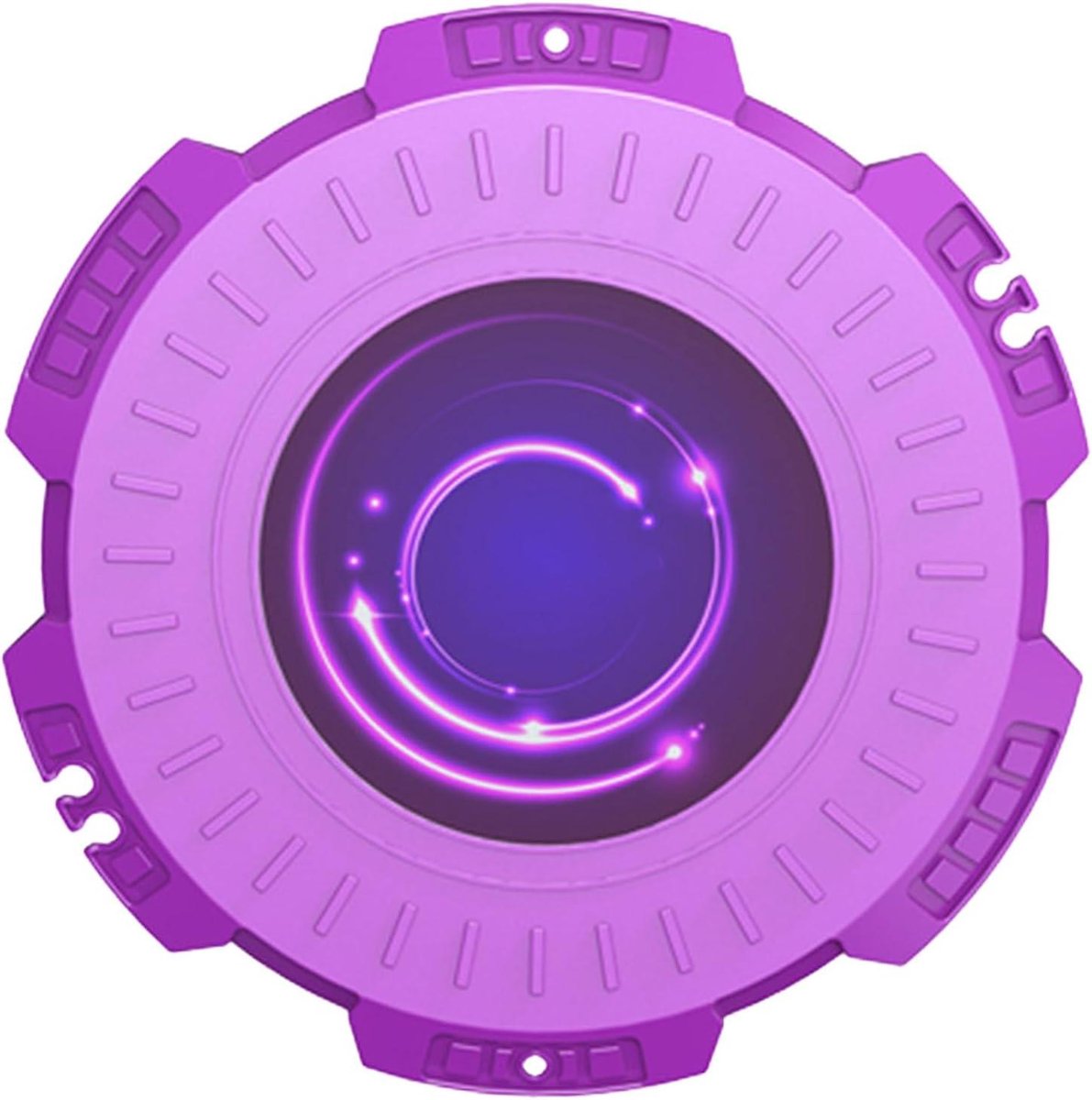 Taille Twister Schijf - Buikspier Trainer - Figuur Vormen - Vibratie Technologie - 30 x 30 cm - Lila