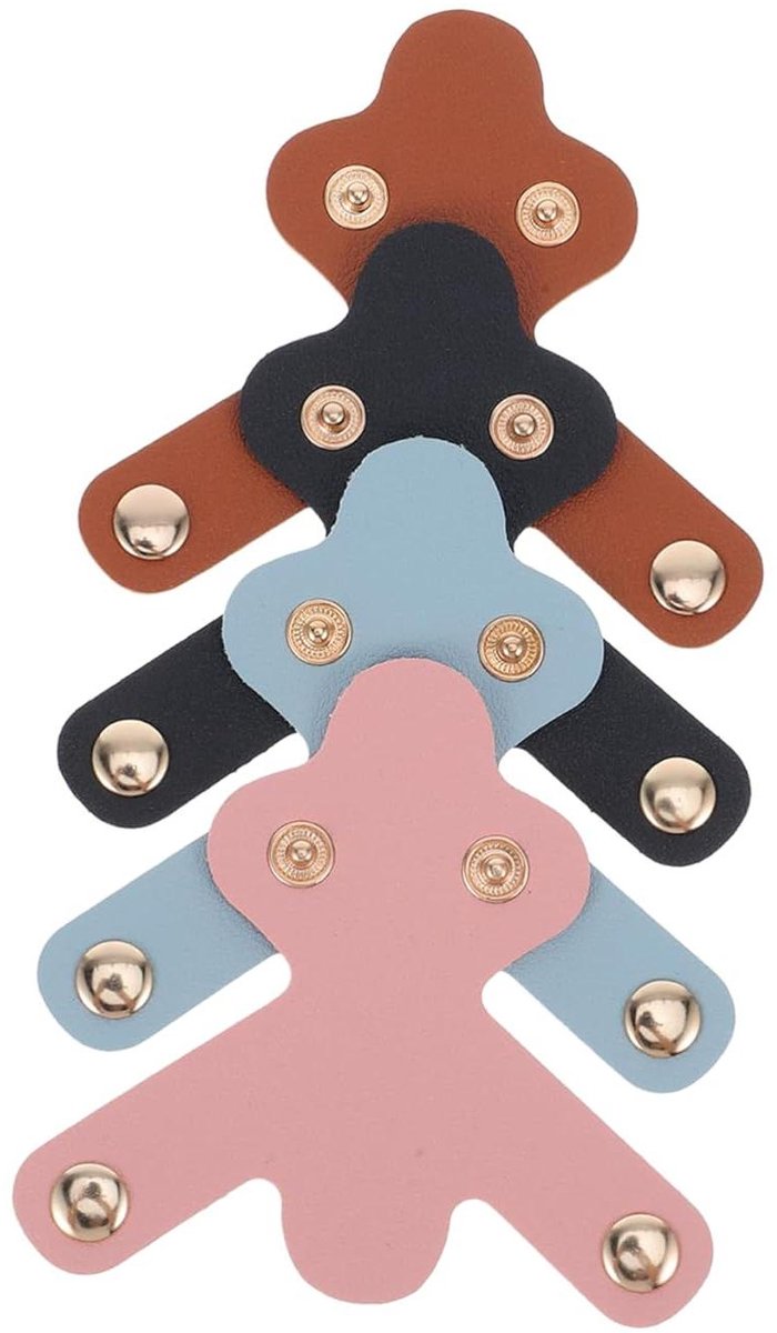Stethoscoop Naamplaatjes - ID Tags - Identificatie Hulpmiddelen - PU Materiaal - 9 x 8.3 cm - Diverse Kleuren