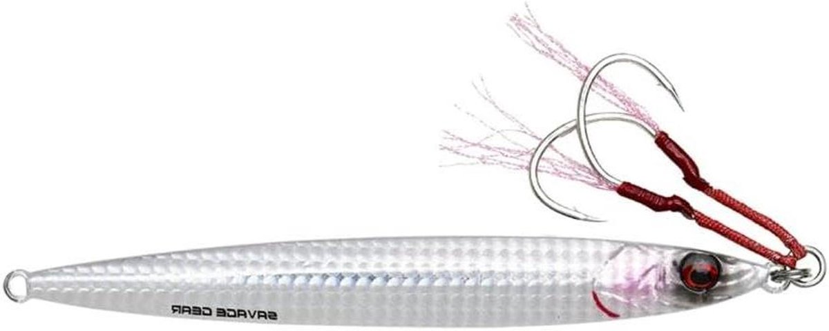 Kunstaas Sardine Profiel - Snel Zinkend Lokaas - Vissen Op Roofvis - Realistisch 3D Scan Oppervlak - 40 gram