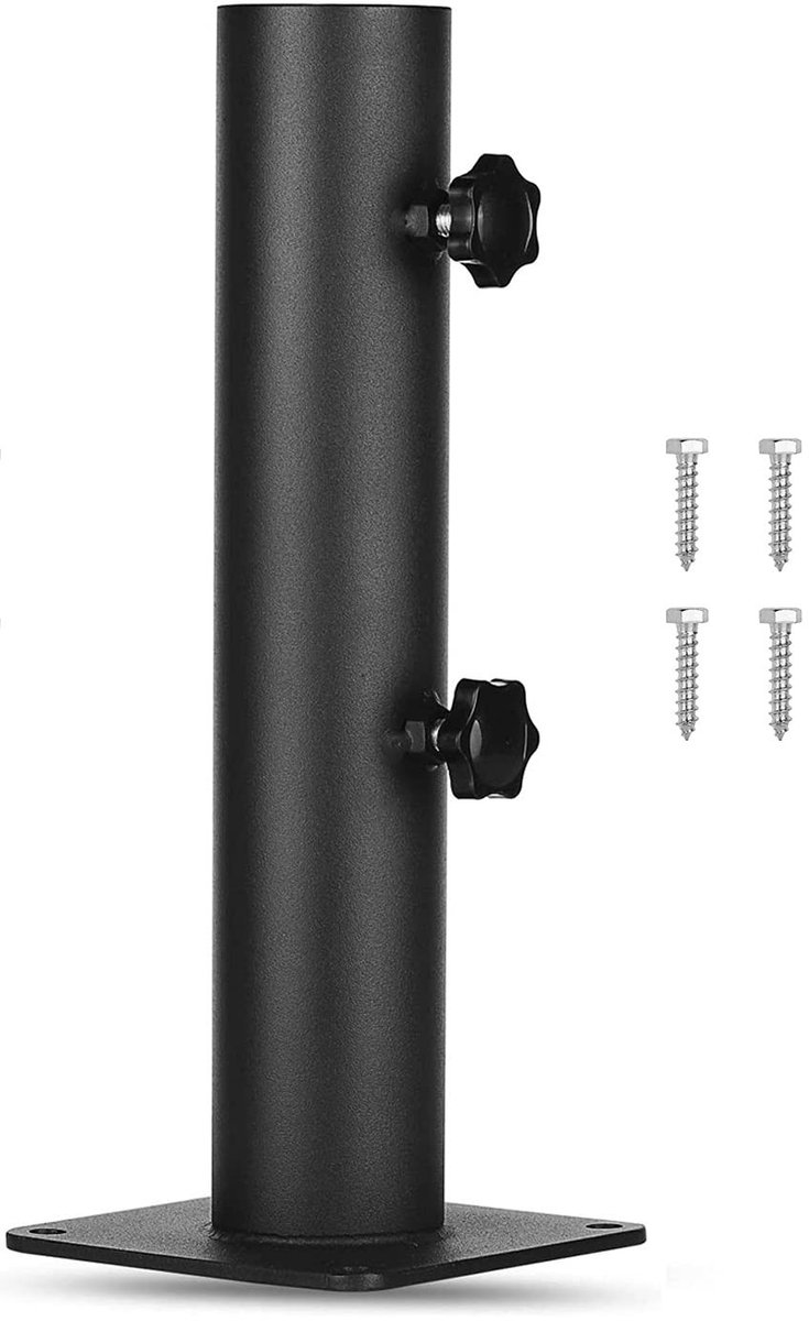 Bol.com Terrasparaplu Houder - Heavy Duty Stalen Parasolstandaard - Verstelbaar aanbieding