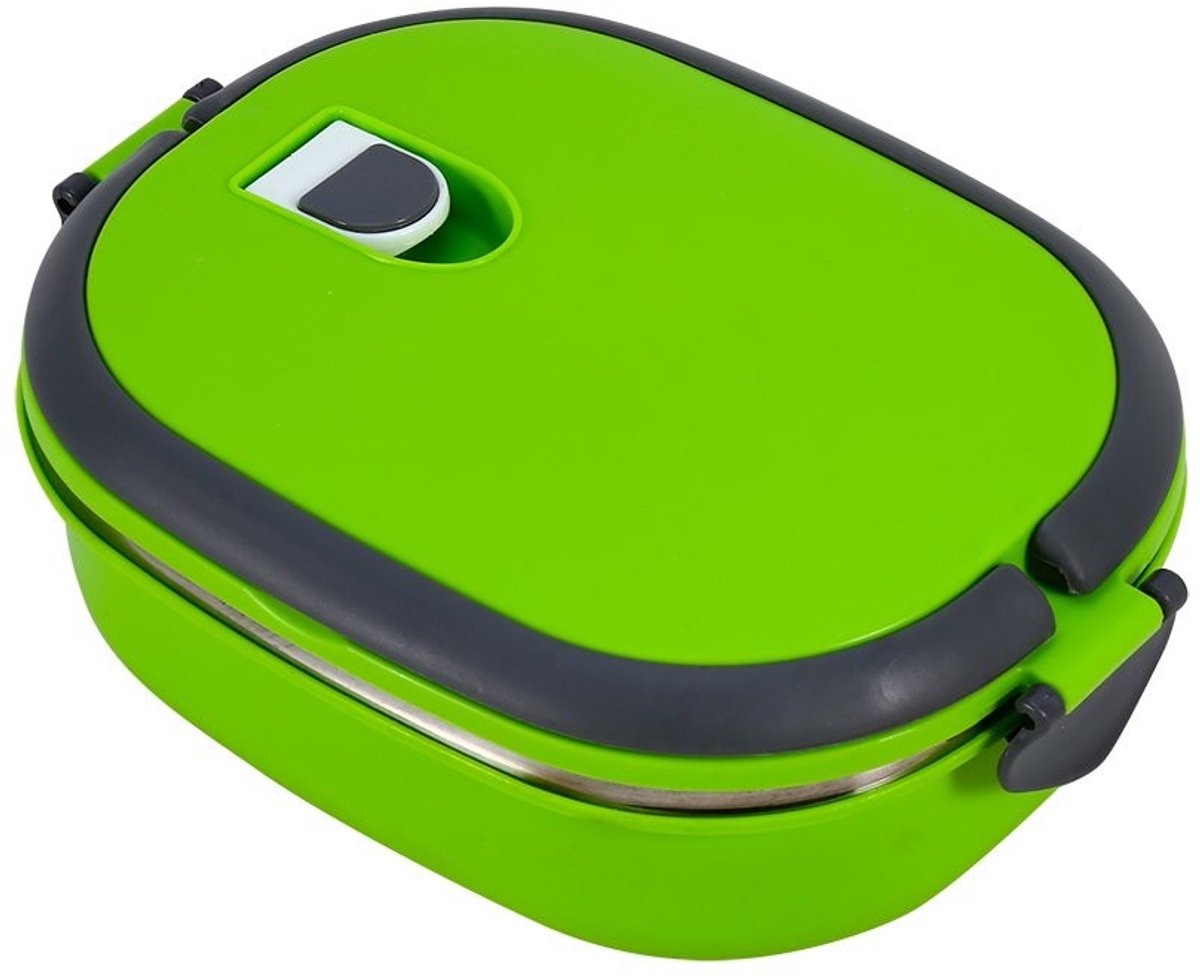 Dailygoods- Lunchbox RVS - Thermische Isolatie - Lekvrij - 1-3 Lagen - Veilig en Betrouwbaar - Houdt Voedsel Warm - Thermos