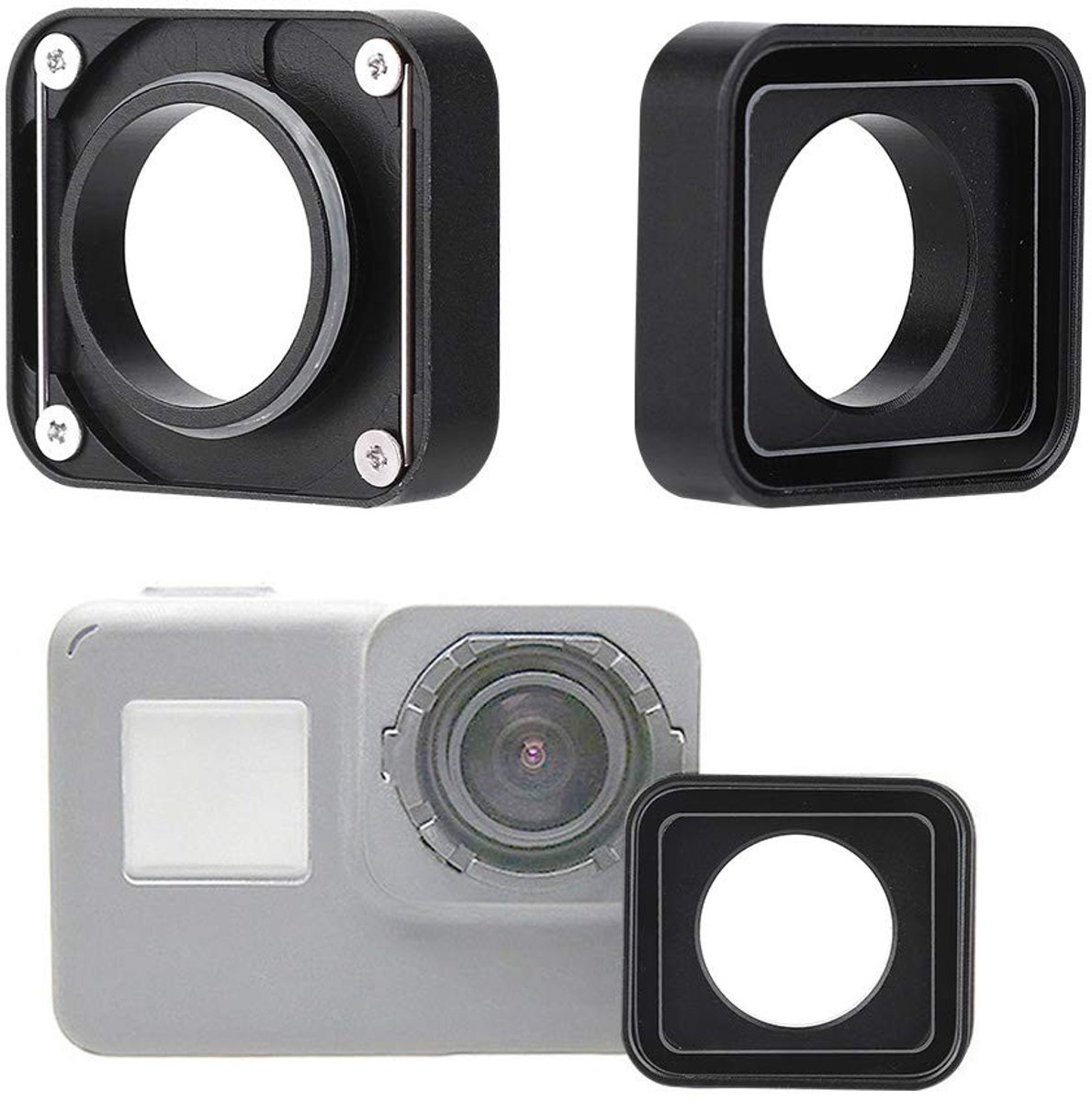 Dailygoods- UV-filter Eenvoudig te Installeren - Camerabeschermende Lens - Multifunctionele Lens - Kunststof - Reparatiedeellens - Schokbestendig - Cameraglas
