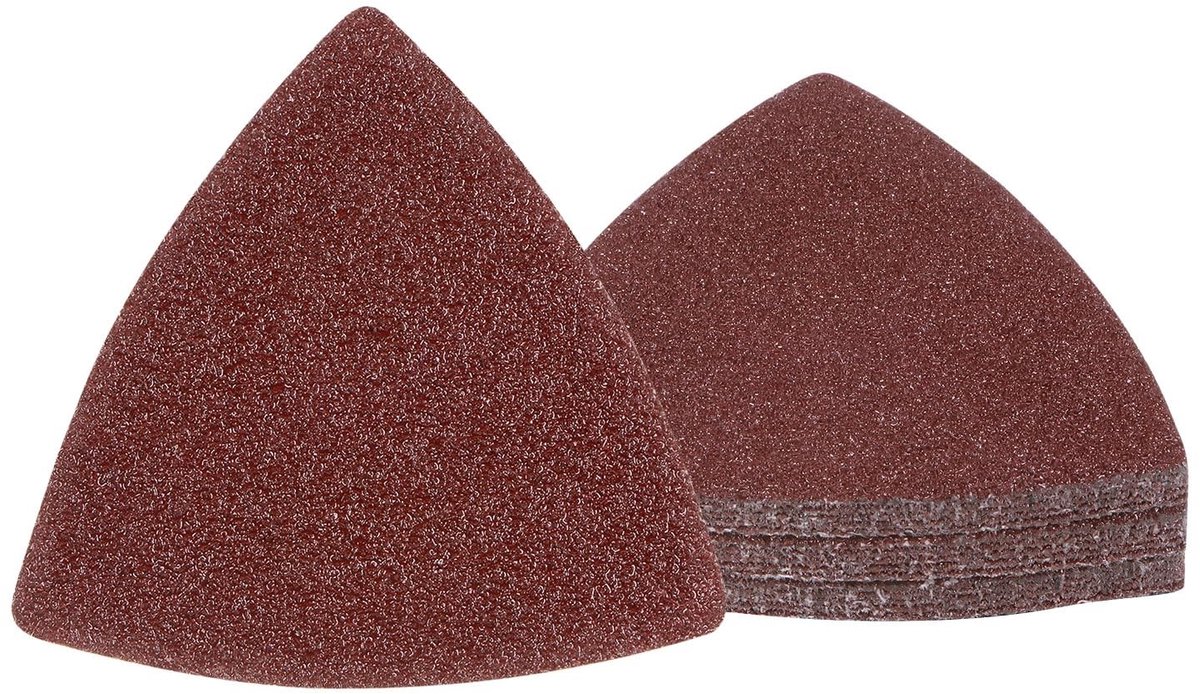 Dailygoods- Schuurpapier Set 15 Stuks - Schuurpapier Driehoek 3-1/8 Inch - Korrel 40-3000 - Aluminiumoxide - Antistatisch - Geschikt voor Hout en Metaal - Schuurbladen