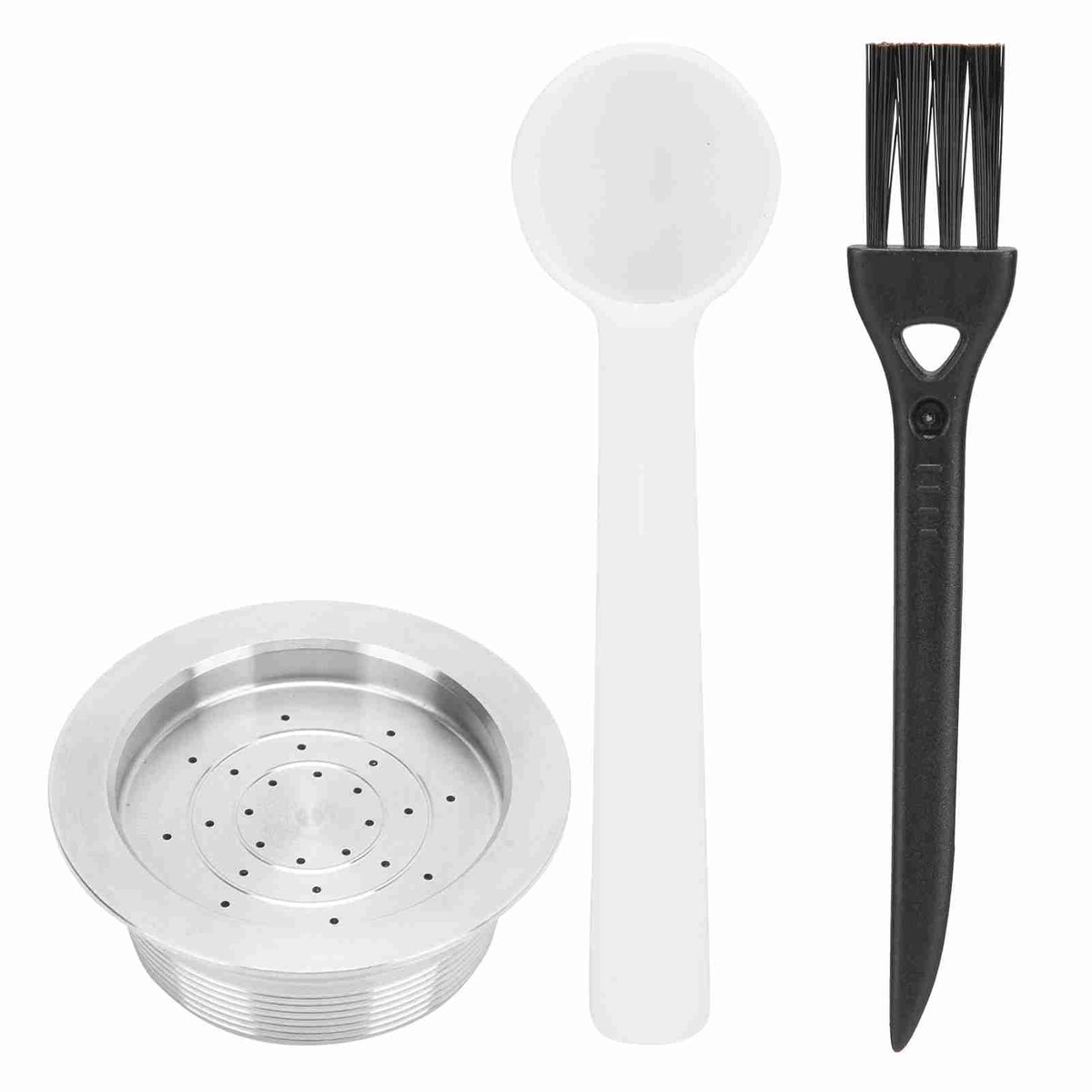 Dailygoods- Koffiecapsule Herbruikbaar - Koffiecapsule Koffie Poeder - Roestvrij Staal 304 - Onderhoudsvriendelijk - Duurzaam - Geschikt voor diverse koffiezetapparaten - Koffiezetapparaat