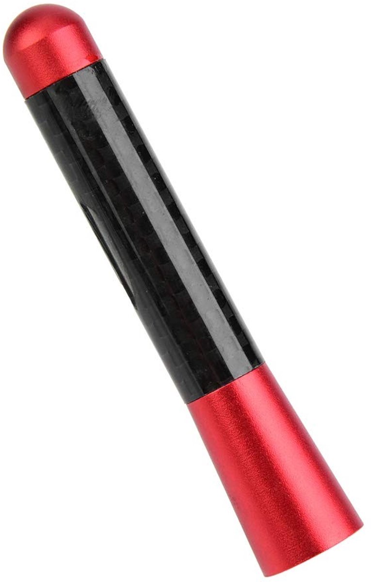 Dailygoods- Auto Antenne Korte 3 Inch - Vervangingsantenne - Universele Antenne - Koolstofvezel - Antenne voor Auto - Hoogwaardige Kwaliteit