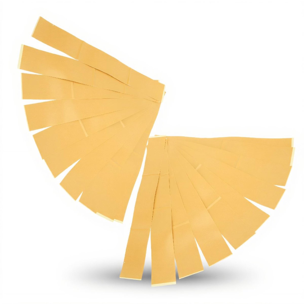 Dailygoods- Houtbewerkingstape 20 Stuks - PVC Zelfklevende Strips - Nauwkeurige Sneden - Verstekzaagtafel - Snijbaar 5 x 35 cm - Geen Lijmsporen - Zaagtape
