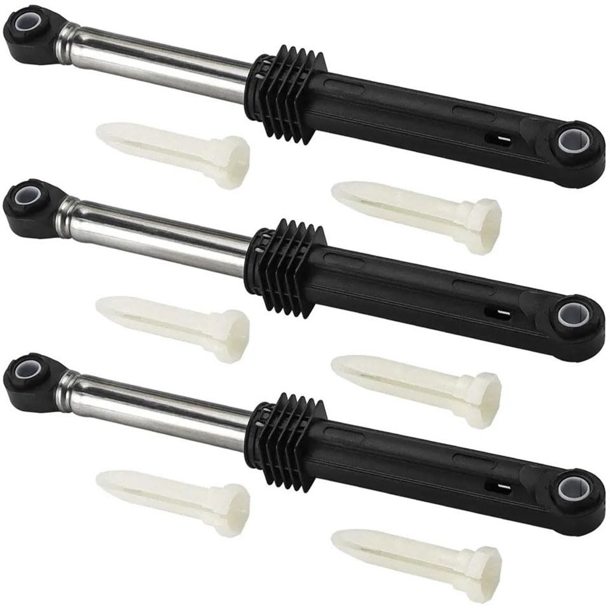 Dailygoods- Schokdemper - 3 Stuks - Compatibel met LG 4901ER2003A - Vermindert Geluid - Voorkomt Instabiliteit - Soepel Lopen - Wasmachine Demper