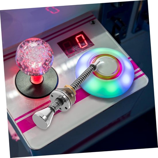 Flipperkast Hendel - Spel Bediening - Verbeterde Spelervaring - Precisie Alloy Constructie - 16.8 cm Lengte - Zilver — afbeelding 2