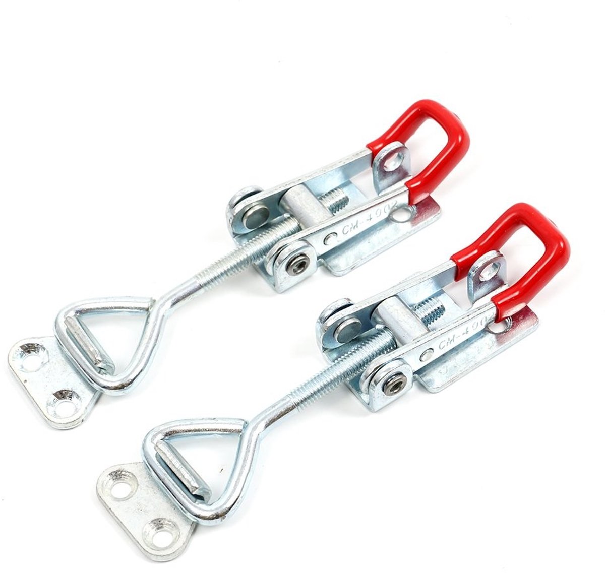 Dailygoods- Knieheffer 100kg - Snelspanklem - Spantklem - 4 Stuks - Verstelbaar - Kunststof Behuizing - Spanklem