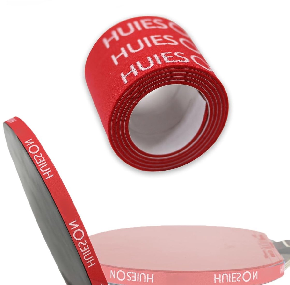 Dailygoods- Randtapes 10 Stuks - Zijbanden Rubber - Bladbescherming Tafeltennis/Pingpong - 45 x 1 x 0,1 cm - Duurzaam en Ademend - Bescherming voor Peddels - Peddeltape