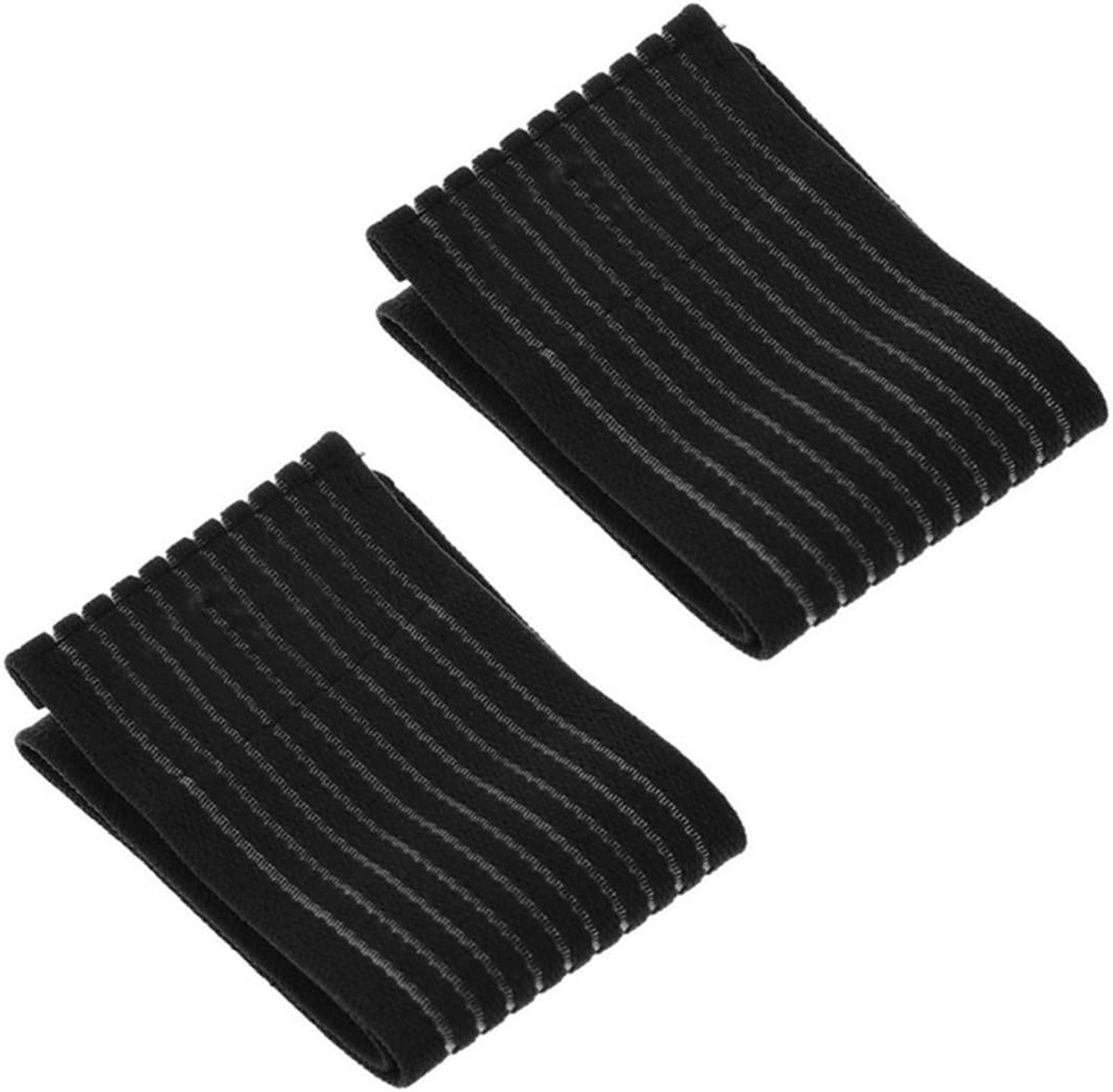 Dailygoods- Polsbandages 2 Stuks - Elastische Polssteun - Verstelbare Compressie - Ademend Materiaal - Voor Sport en Training - 40 x 7,5 cm