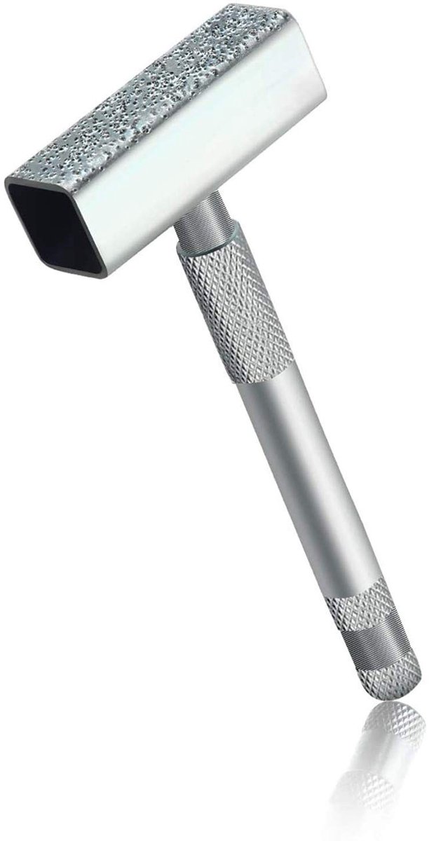 Dailygoods- Slijpschijfhouder - Diamant-slijpschijf - Slijpmachine voor gereedschap - Polijsten - Herontwerpen - Gelegeerd staal, 11,5 x 5,1 x 1,6 cm