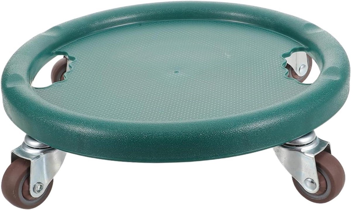 Buikspierroller Vierwiel - Abdominal roller wheel - Core training thuis - Stabiele vierwielondersteuning - 28 x 28 x 7 cm