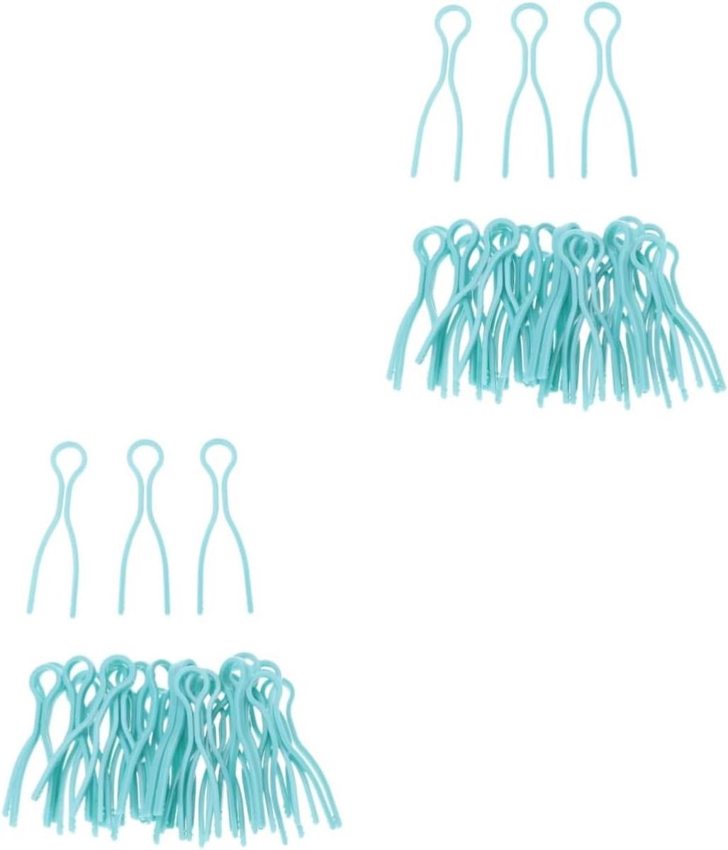 Spoel Klemmen - Draad Clips - Naaien Organiseren - Herbruikbaar Plastic - 60 Stuks - Groen
