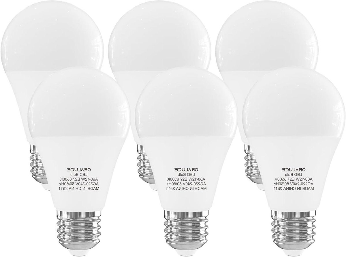 LED Lamp - Energiebesparend Licht - Huis Verlichten - Vervangt 100W - 6 Stuks - Koudwit