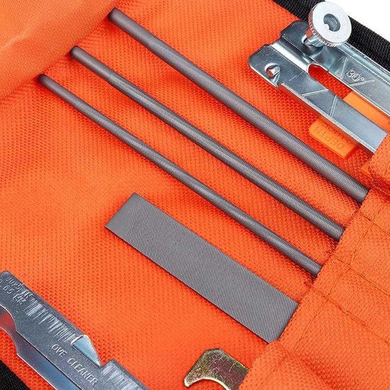 Kettingzaag Slijpset - Vijlenset Onderhoud - Scherp Houden - Gehard Legeringsstaal - 14 Delig - Niet Gespecificeerd — afbeelding 3