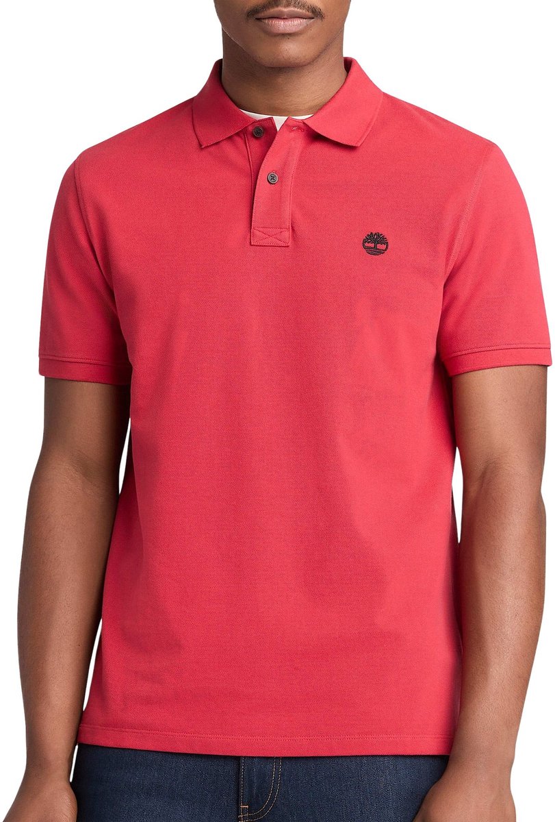 Timberland Millers River Pique Polo Heren Rood