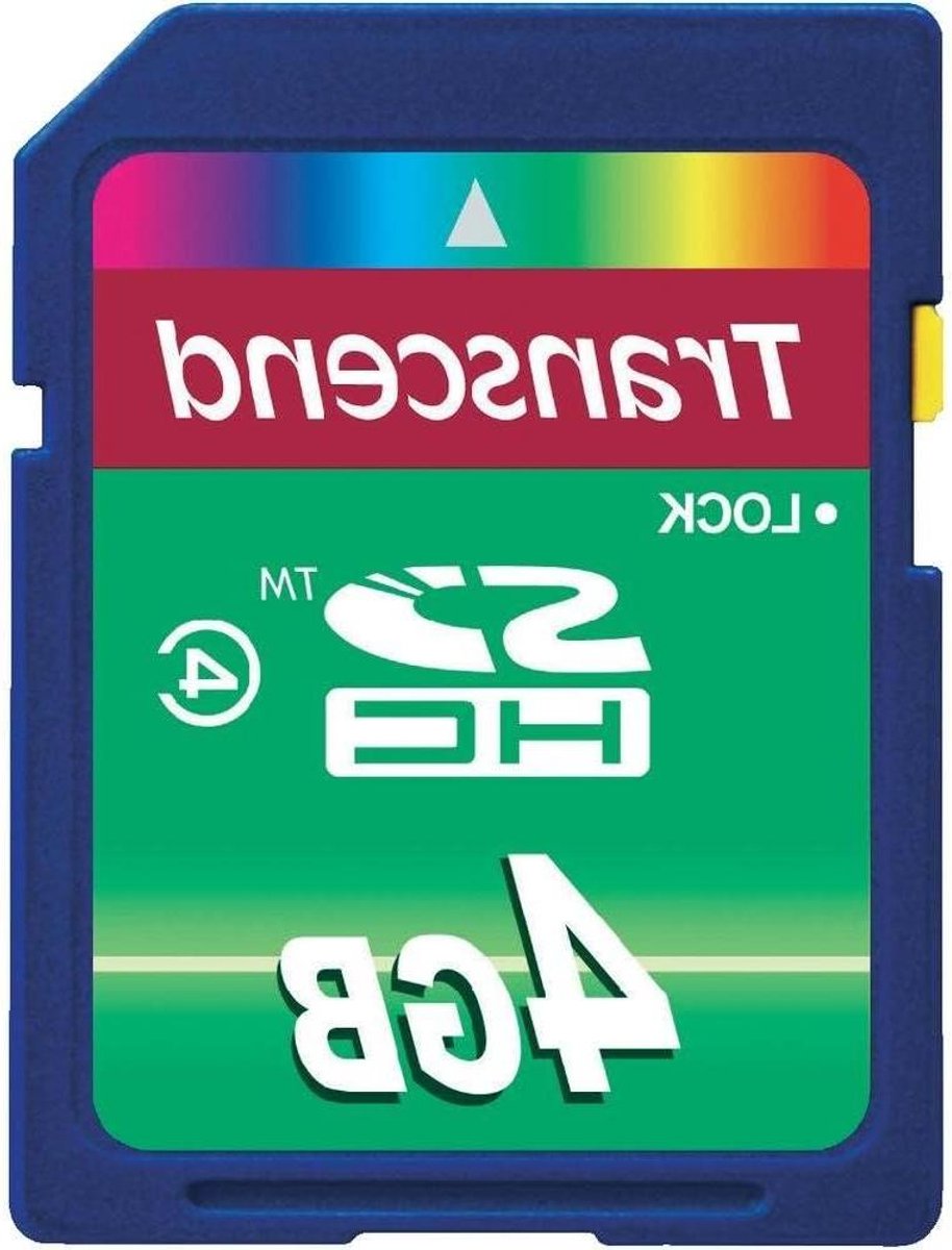 Geheugenkaart - SDHC kaart - Foto's Opslaan - Klasse 4 Snelheid - 4 GB - Multicolor