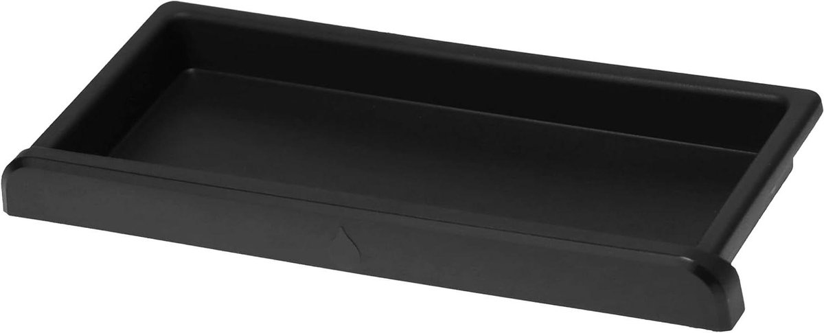 Afdruipbak Grill - Reserveonderdeel Grill - Contactgrill Onderhoud - Origineel Reserveonderdeel - 17 x 7 x 1.5 cm - Zwart