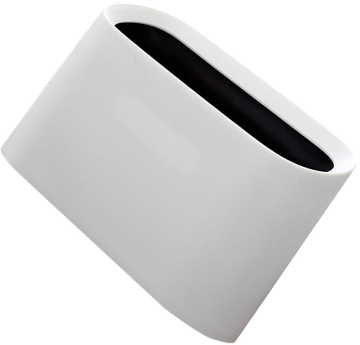 Mini Prullenbak - Bureau Organizer - Bureau Opruimen - Met Houten Deksel - 21.7 cm - Niet gespecificeerd