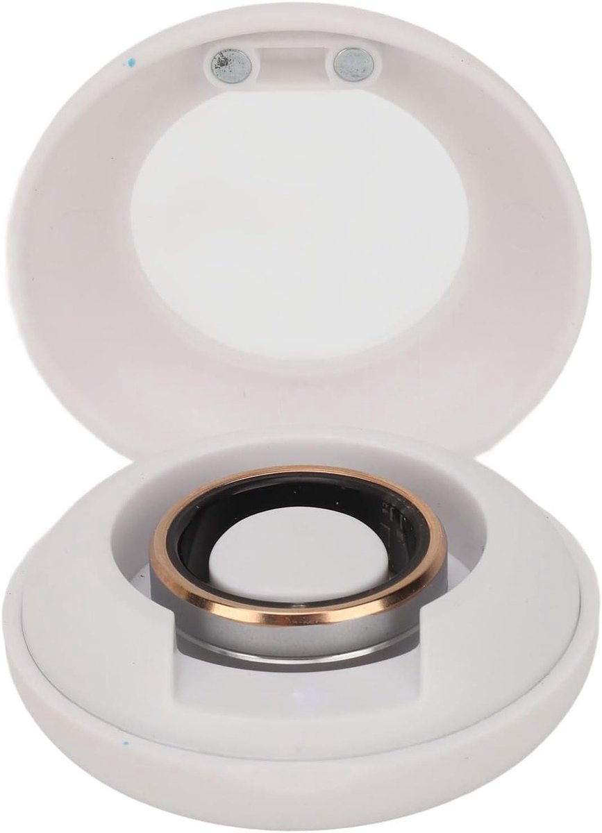 Slimme Ringen Tracker - Fitness Tracker - Gezondheid Monitoren - IP68 Waterdicht - 7 Dagen Batterij - Zwart
