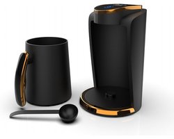 Turks Koffiezetapparaat - Mokka Maker - Authentiek Koffie Maken - Overloopbeveiliging - 250 ml - Zwart