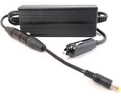 Enerpower DC-DC autolader 12V-24V Li-Ion op 54,6V (48V Li-Ion) 1,5A XLR-3, DC ronde stekker voor campers, boten, vrachtwagens etc. (DC 5,5 x 2,1 mm)
