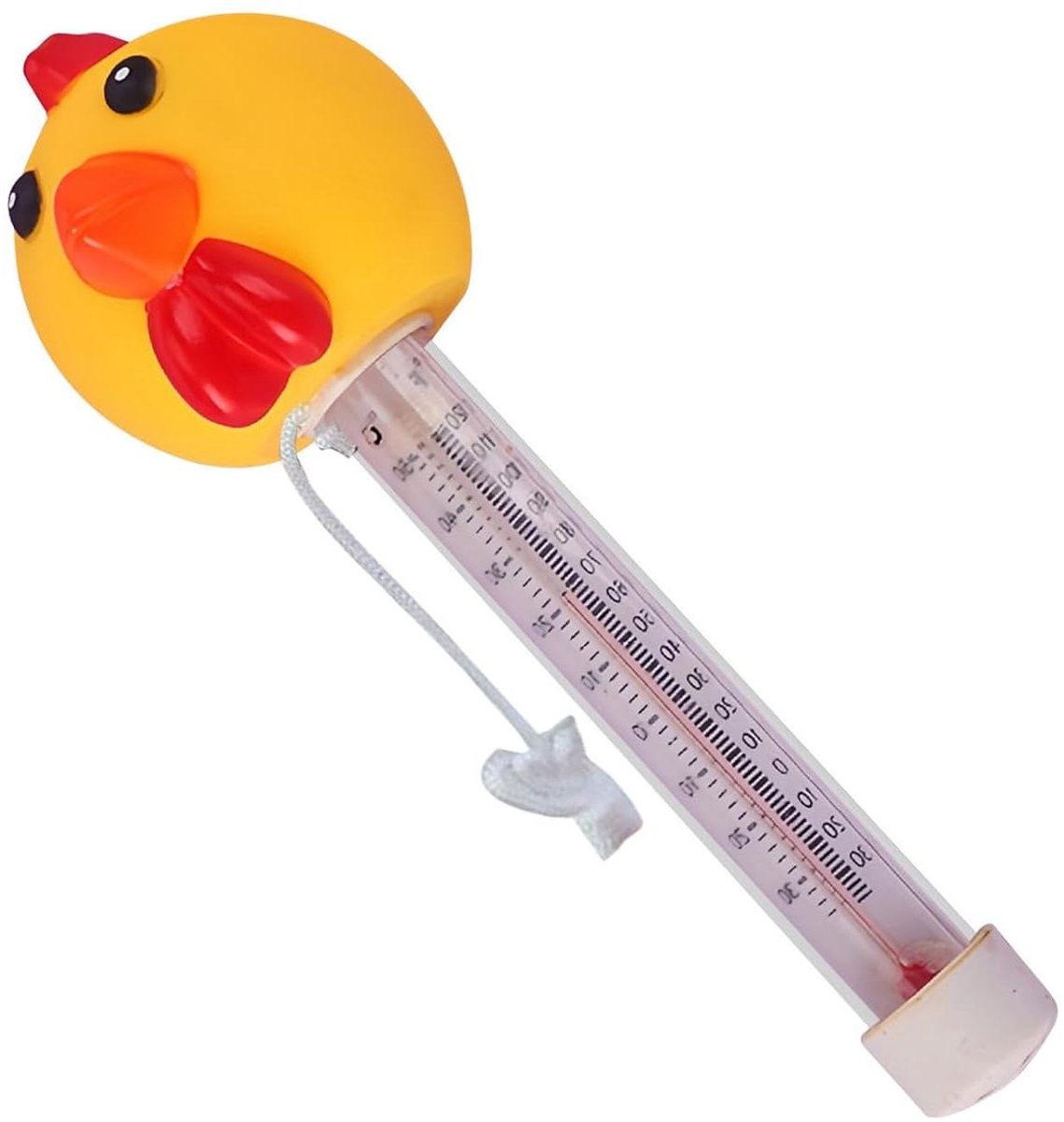 Zwembadthermometer, accessoires in de vorm van een kuiken voor aquarium, thermometer voor meren, vijvers, spa's, aquaria, huis, baden, watertuinen,