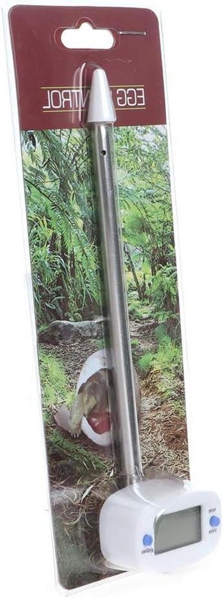 Bodemtester - Grondmeter Vocht - Plantenverzorging - Meet Vocht Temperatuur - 14cm Sonde - Zwart