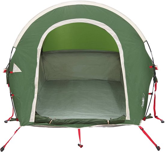 vidaXL - Auto - Tent - met - dak - Groen - 200 - x - 170 - x - 170 - cm - Polyester - en - Staal van Vidaxl — afbeelding 3